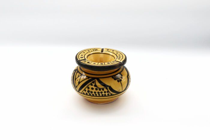 Cenicero Artesanal Amarillo