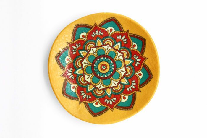 Plato melamina Rajput - Imagen 2