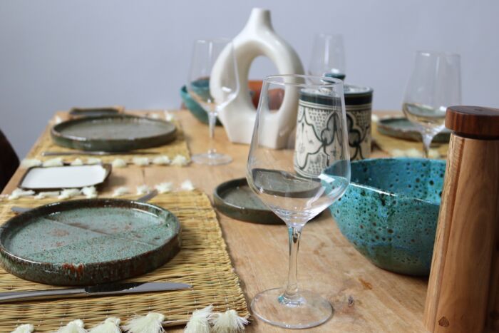 Mantel artesanal blanco - Imagen 4