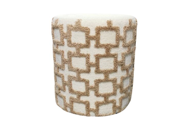 Puf Boho Beig/Marrón - Imagen 2